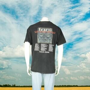 Y2k Vintage Tool 10000 Days Alex Grey Art Metal Band Concert Tour T Shirt Tee L